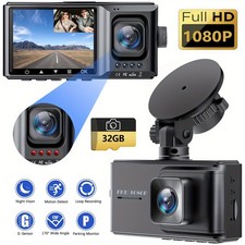 HD 1080P Dash Cam Front&Inside
