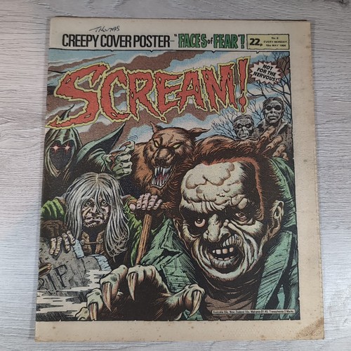 Scream comic issue number 9 - scream!,