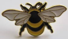 Cute Bumblebee Bee Insect Enamel Metal Pin Badge / brooch - BRAND NEW /BG33