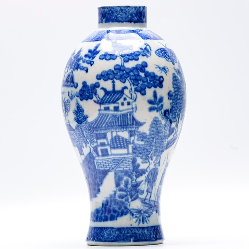 English porcelain baluster - english,