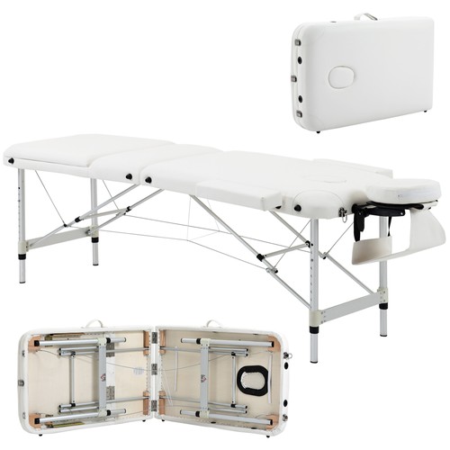 Homcom portable massage table - portable,