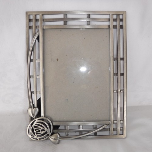 Photo frame art nouveau pewter - photo,