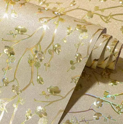 Golden flower wallpaper - golden, self