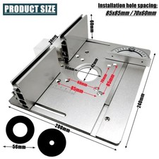 Aluminum Router Table Insert