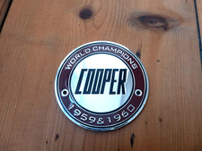 Classic Mini Cooper S World Champions Grille Badge Rare Works Mpi BMC Mk1 1275GT