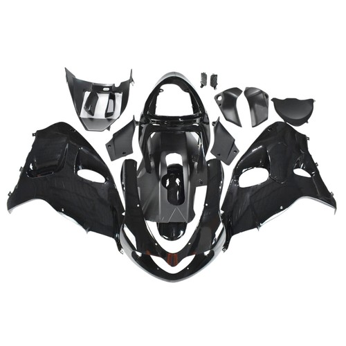 Black injection fairing kit - black,