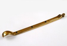 Vintage Crittall 20s - 30s Brass Bronze Window Stay Handle Art Deco Reclaimed C6