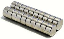 Strong Disc Magnets 6mm x 3mm