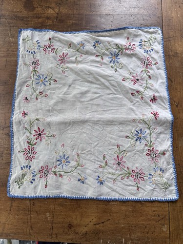 Vintage embroidered cottage - vintage,