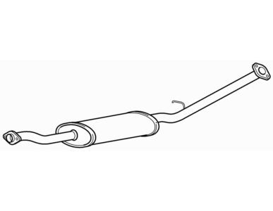 Quality centre exhaust middle - exhaust,