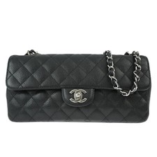 Chanel Black Calfskin East