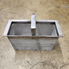 Hobart AM14 Commercial Dishwasher Stainless Strainer Basket OEM Part 118999 
