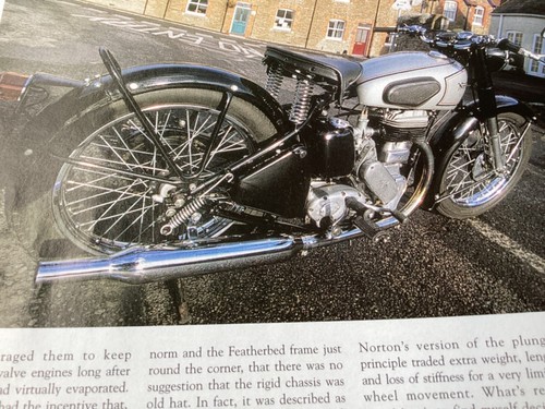 Norton big four motorcycle - four,