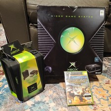 Microsoft Original Xbox Console, Carry Case, Game Bundle Brand New Sealed PAL