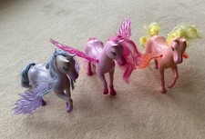 Barbie The Magic of the Pegasus 3 Pegasus / ponies with wings.
