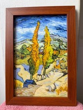 vincent van gogh , framed oil
