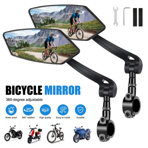 Bicycle bar end mirror 360 - bar,