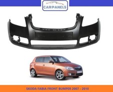 SKODA FABIA FRONT BUMPER 2007 - 2010 BRAND NOT VRS INSURACE APPROVED 5J0807221