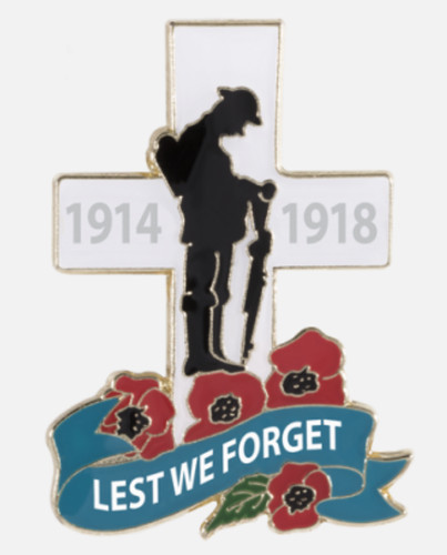 Remembrance day soldier - remembrance, cross