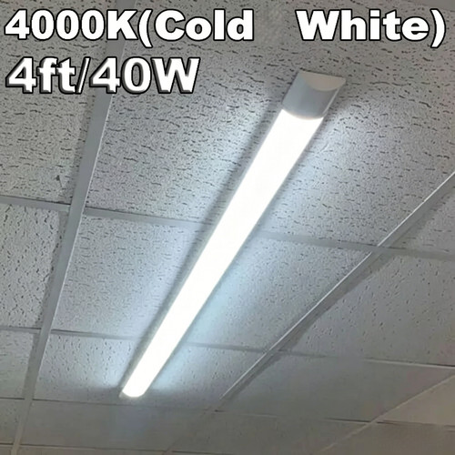 4ft led ceiling lamp office - cw,