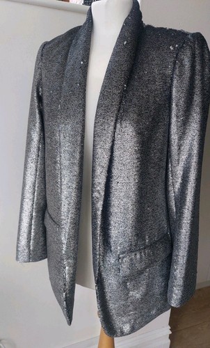 Mint velvet jacket silver - jacket,