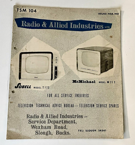 Radio allied industries - radio, &