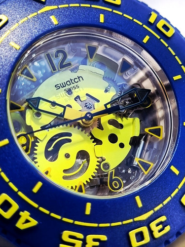 Swatch scuba custom - scuba,