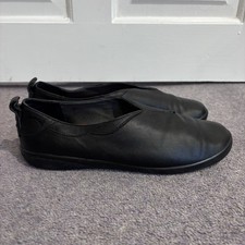 Camper Shoes Pumps Size 4 EU 36 Black Leather Slip On Minimal Capsule