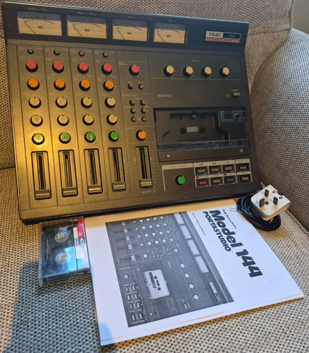 Serviced teac tascam 144 - serviced,