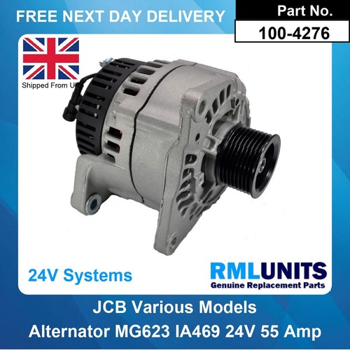 Alternator for jcb - jcb, excavators