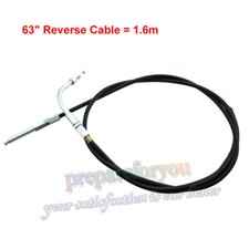 Go Kart Shift Reverse Cable 63" For Hammerhead Twister 150SS 150GT 250GT Kinroad