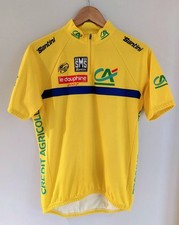 Santini 2007 Criterium Du Dauphine Libere Leaders Yellow Cycling Jersey