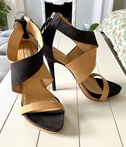 Zara platform black - platform, black/tan