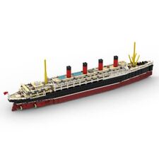 1/400 Scale RMS Lusitania Large Steamship Model 1863 Pieces Construction Toys