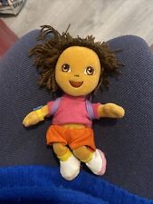 Dora The Explorer With Bag pack TY Beanie Soft Toy 2006