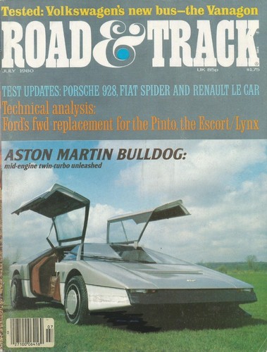 Road track 1980 july siata - road,