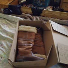 Dubarry Womens Galway kilternan Leather  Boots Size 5 Eu 38