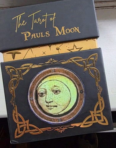 The tarot paul moon - moon, oop
