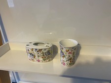 Vintage bathroom, toothbrush