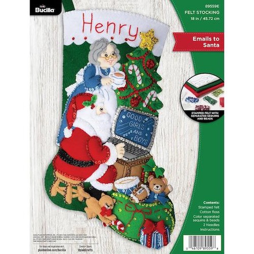Bucilla felt christmas - bucilla,