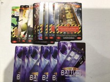 Doctor Who Trading Cards -BATTLES IN TIME -Select the Cards you Require-