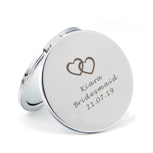 Personalised compact mirror - personalised,