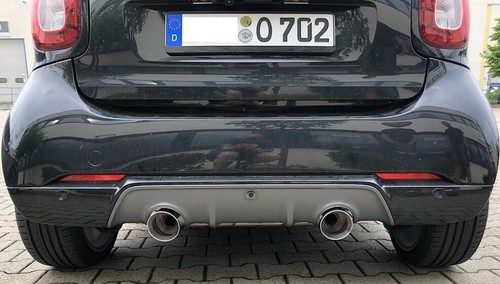 Fox exhaust smart 453 fortwo - exhaust,