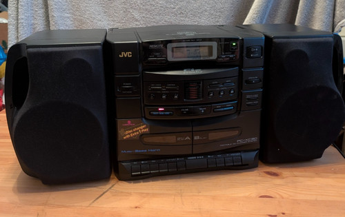 Jvc xc30 portable cd - 6,