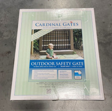 Outdoor Safety Gate Black SS30OD Cardinal Gates Scratch and Dent