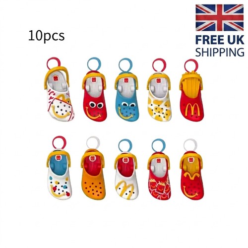 Pcs crocs mini mcdonald - pcs,