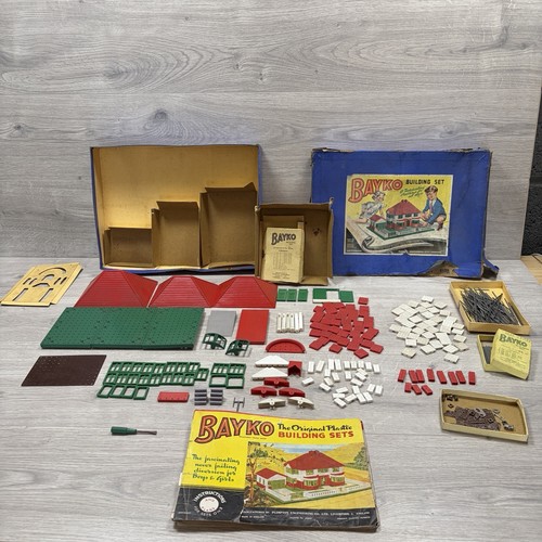 Bayko building set house - set, 2