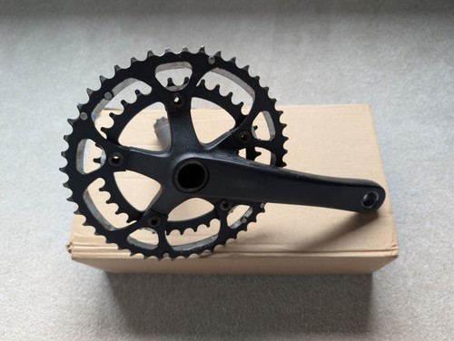 Forged alloy 34t crankset - alloy, 46/34t