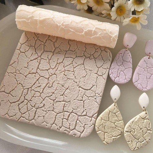 Clay rolling pin - rolling, texture