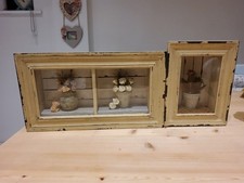 2 x Shabby Chic Hanging Wall